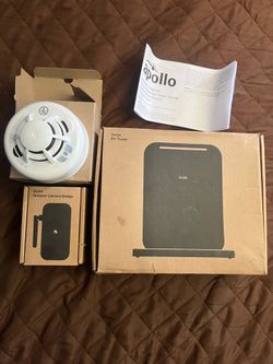 Vivint Air Tower, Vivint Outdoor Camera Bridge, Apollo Wireless Smoke detector