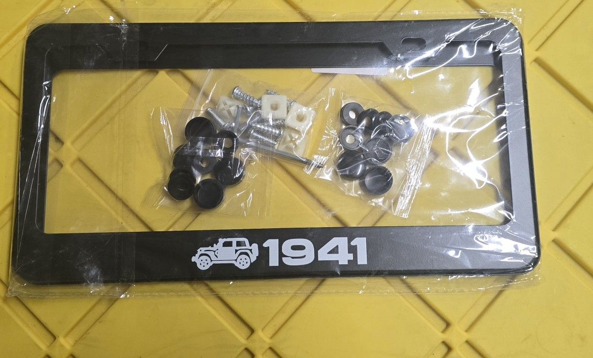 Jeep 1941 Willys License Plate Frames 