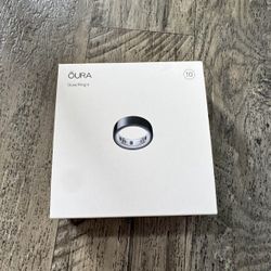 Oura Ring 4 Black - Size 10