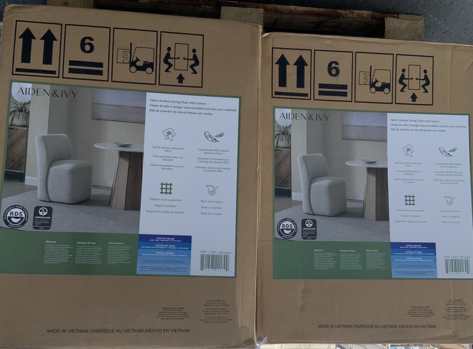 Blair Fabric Dining Chair