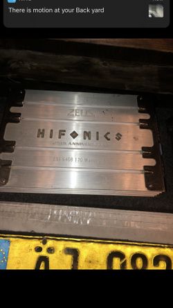 Hifonics Zues Amp