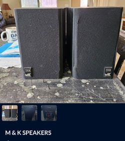 M & K SS-150 TRI-POLE SPEAKERS 
