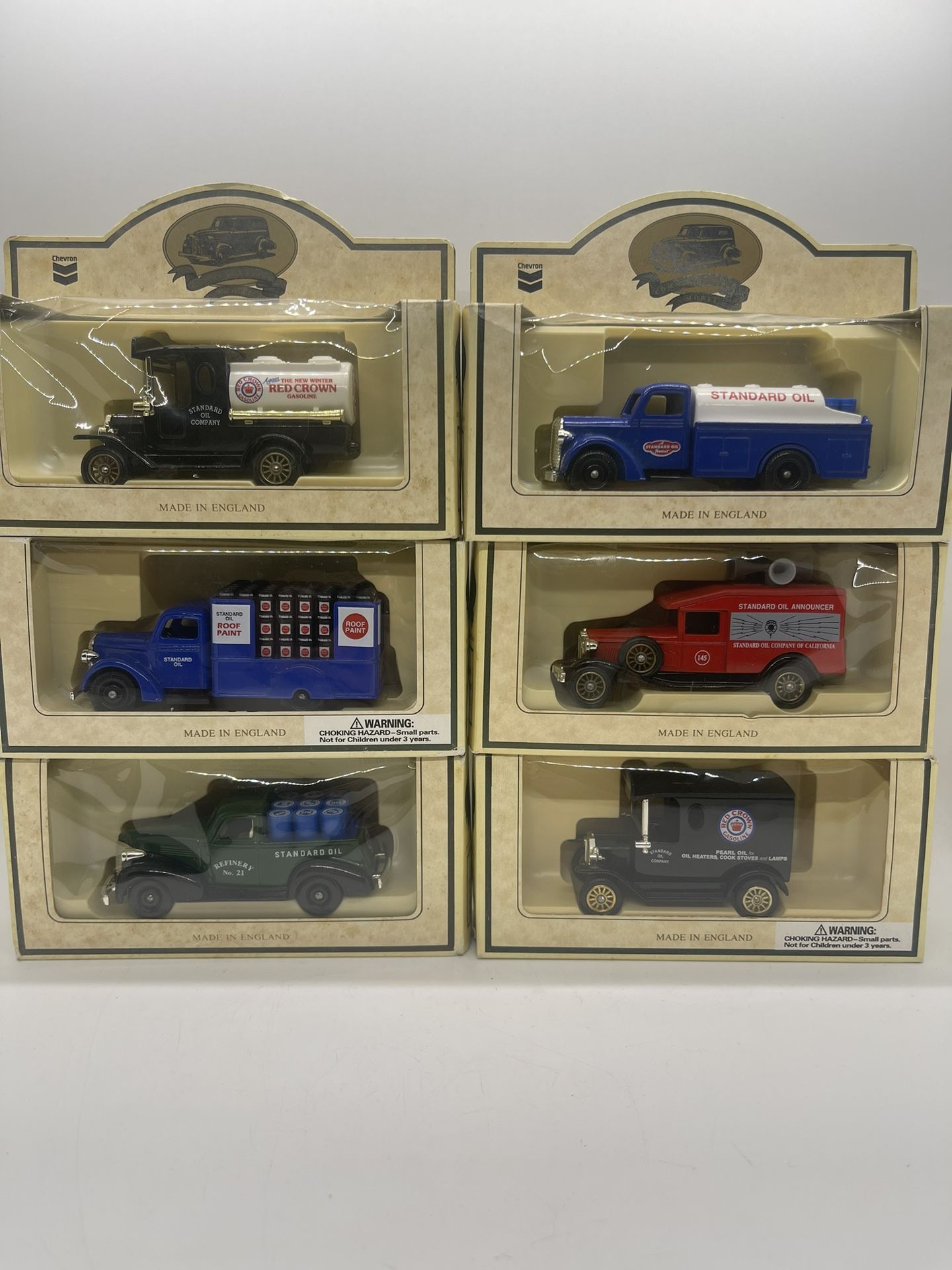 Chevron Commemorative Model Car Lot