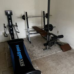 Total Gym And Exercise Bench 
