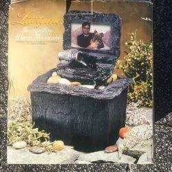 Tranquility Water 💦 Fountain  With Photo Frame 🖼️  NEW