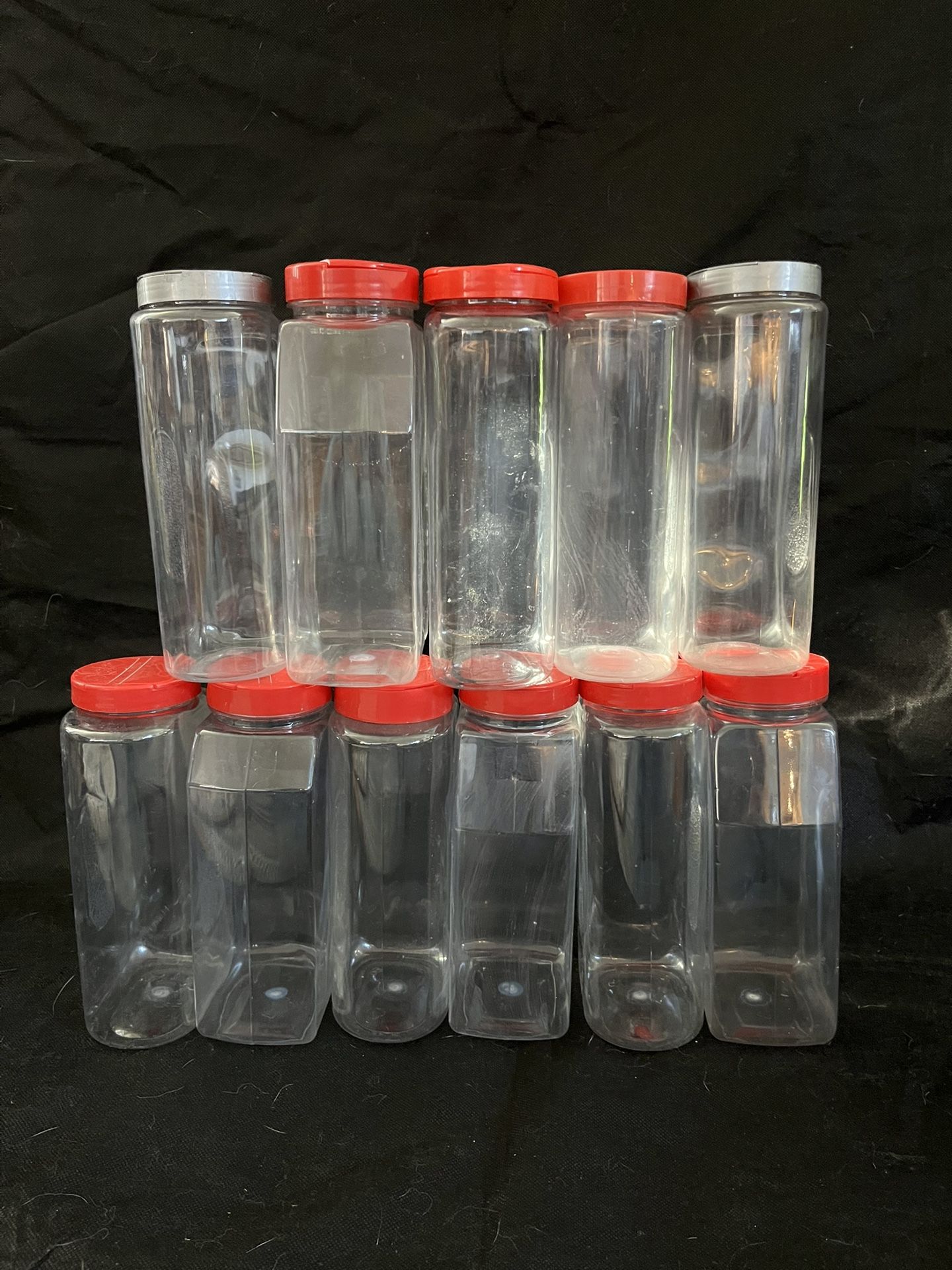 Plastic Storage Jars