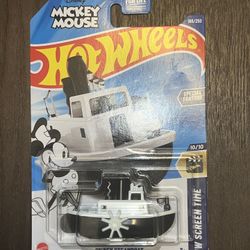 Disney Steamboat Hot Wheel 