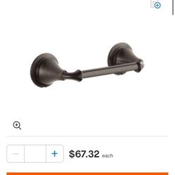 Delta Linden Toilet Paper Holder  Venetian Bronze 