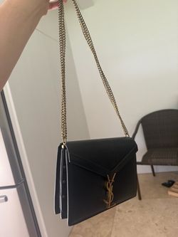 YSL Shoulder Bag Leather