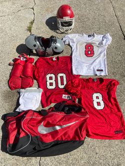 Youth football equipment