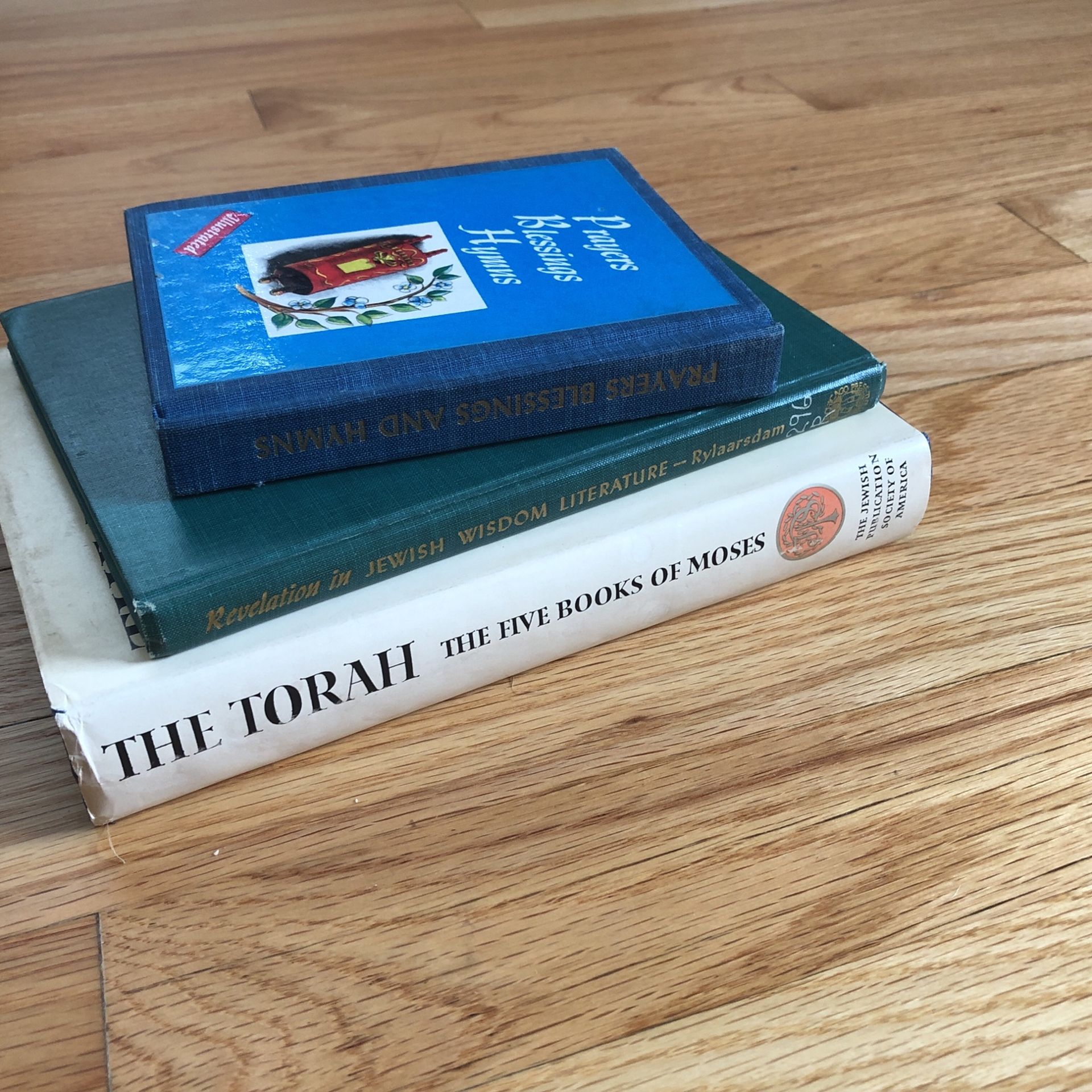 The Torah And 2 Prayer Books