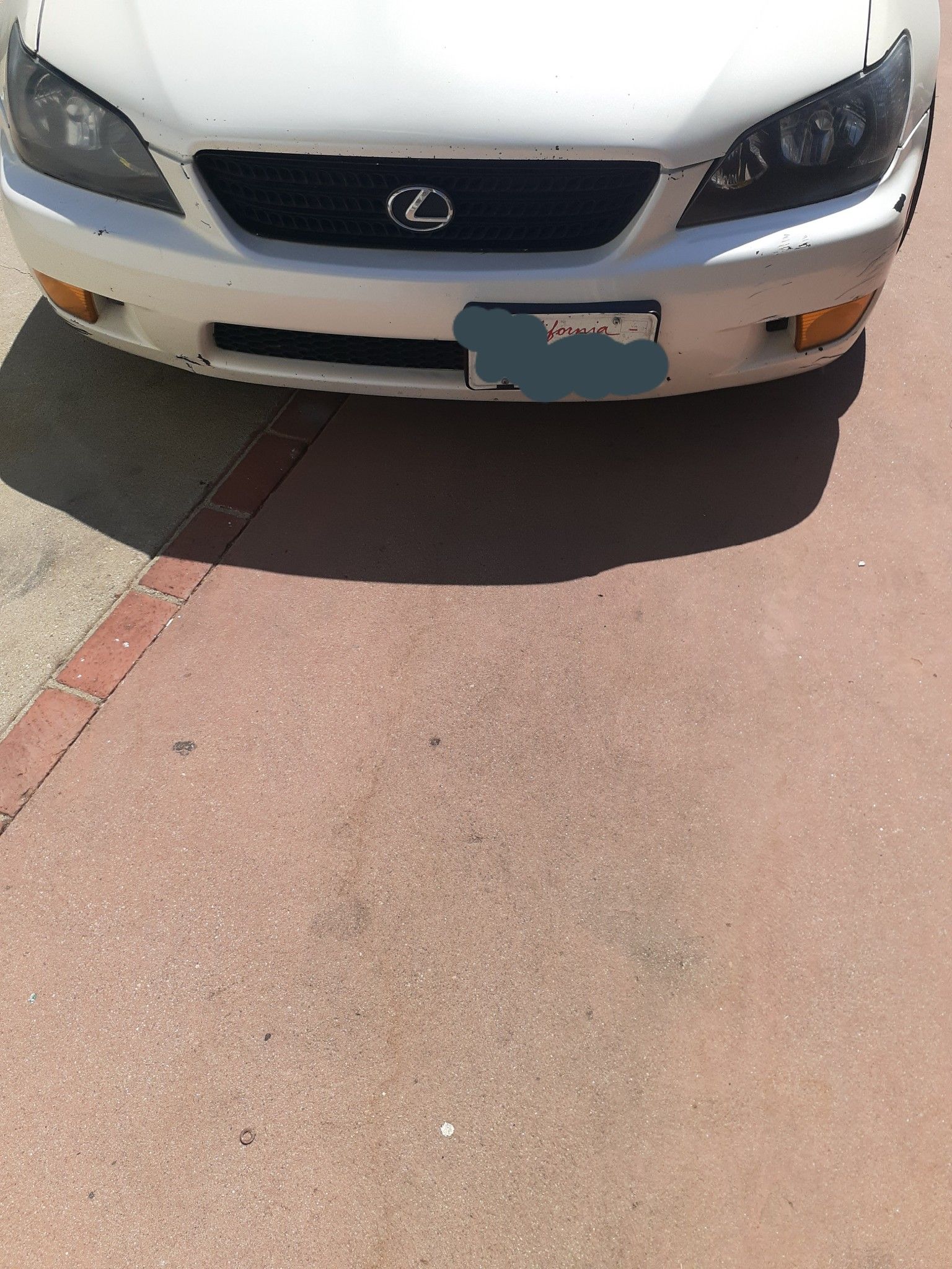 Lexus is300 bumper