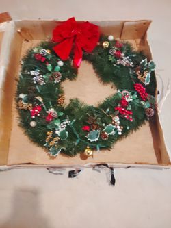 Christmas Vintage Herman Rynveld wreath