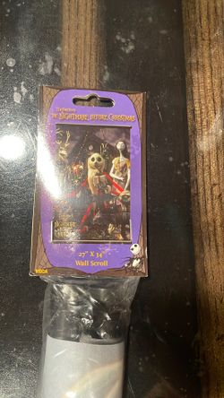 NECA Nightmare Before Christmas Wall Scroll Banner