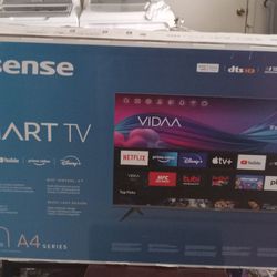 New 43" Hisense Smart TV