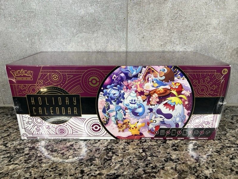 Pokemon 2025 Holiday Calendar Box, Brand New, Sealed