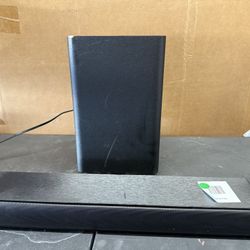 Soundbar And Subwoofer 