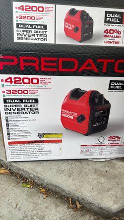 Predator 4200W Dual Fuel Inverter