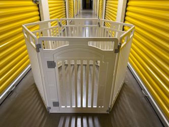 Pet Playpen 6 Panel 32" Height Collapsible Gate Dogs Heavy Plastic Puppy Exercise Pen