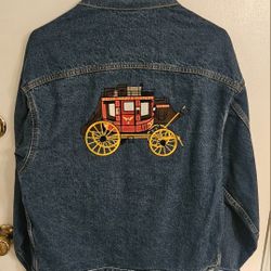 90's Wells Fargo & Co. Denim jacket