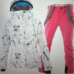 Gs Snowing Ski Jacket And Snow Pant Set New Size S