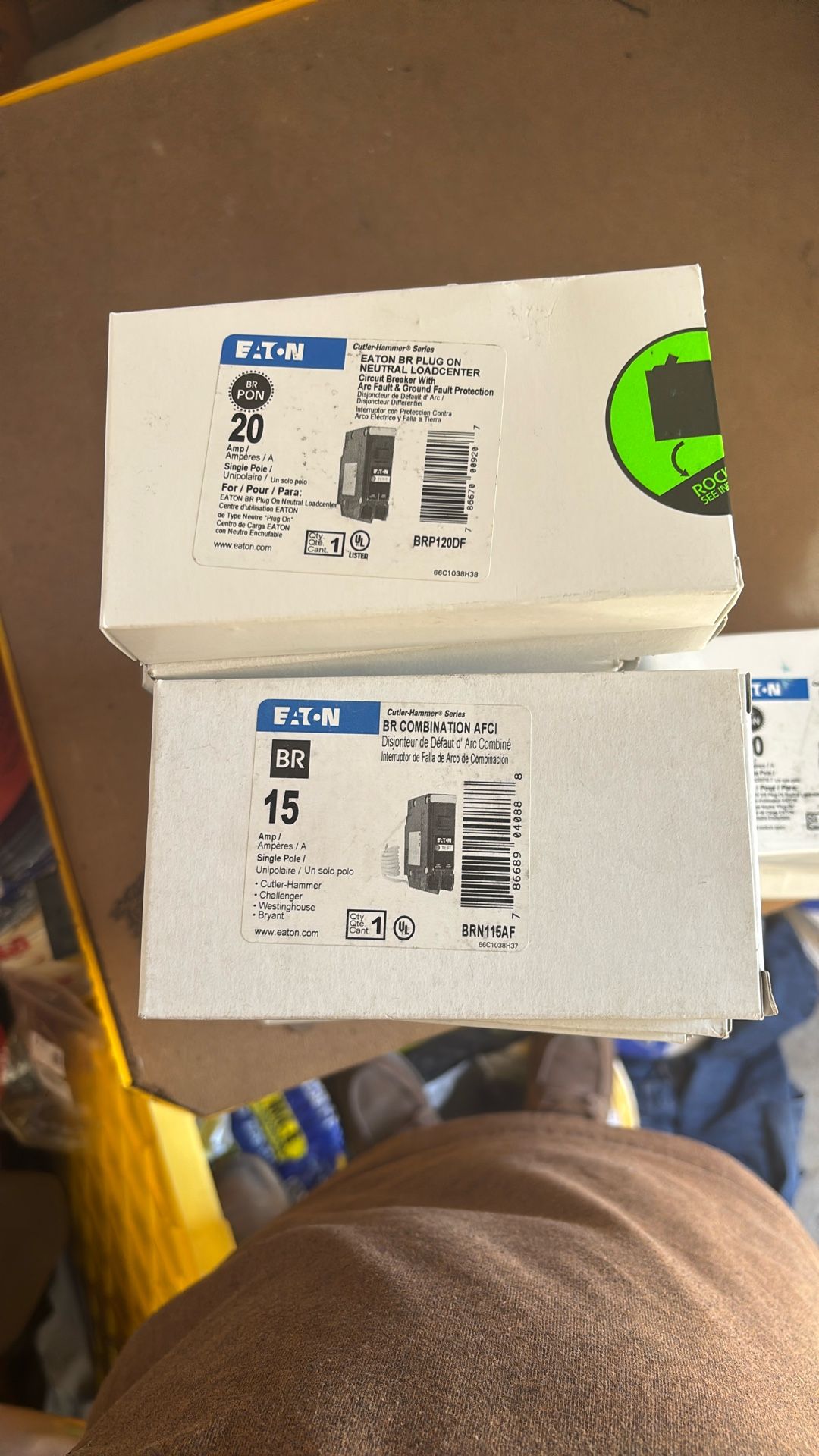 Eaton Breakers