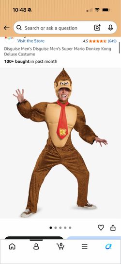 Donkey Kong costume