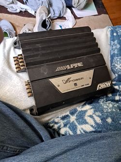 Alpine 4-Channel Amp