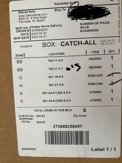 Front Lower Control Arms (NO Sway Bar Links)