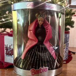 1999 Happy Holidays Barbie – Collector Doll in Box 