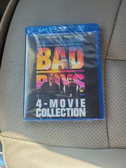 4 BadBoys movies Digital codes 