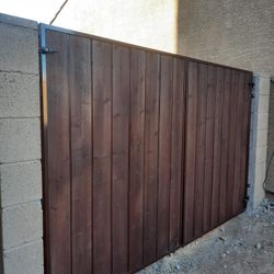 New Rv Gates •Rolling/Sliding  •Double Swing  •Composite Wood Available  •Regular Wood •All Metal  •Custom  •Standard •Demo •Masonry