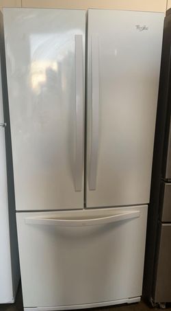 Whirlpool 3-Door  White Fridge
