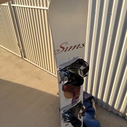 SIMS vintage womens snowboard