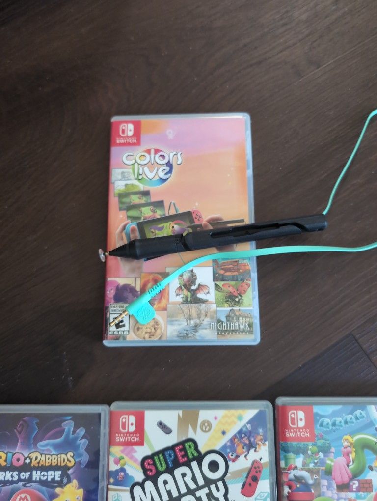 Nintendo Switch Game - Colors Live (With Pen)