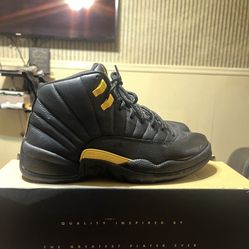 jordan 12 black taxi 9.5