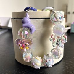 Handmade Key Chain, Bag Charm, Car Charm