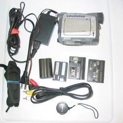Canon ZR60 Mini-DV Tape Video Camcorder Digital Cassette Playback Player Transfer