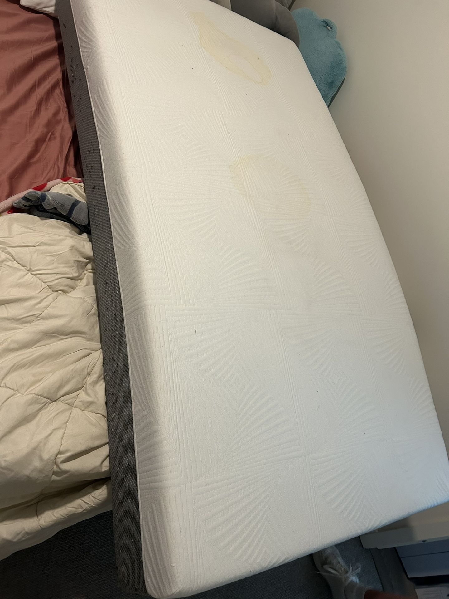 FREE- Lightly Used Mattress, Memory Foam And Twin Size Bed Mattress, Reasonable Condition