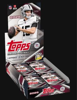 Presale 2026 Topps Flagship Football Hobby Box