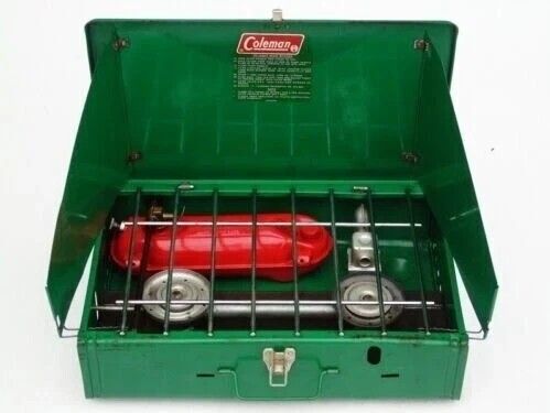 Colman 2 Burner Vintage Campstove ~~ Nice! ~~MakeMeAnOffer~~