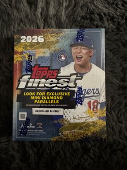 SEALED Topps Finest Mega Box