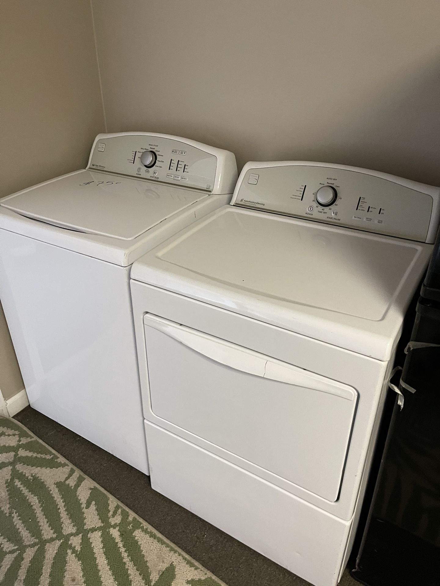 Kenmore washer and dryer