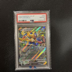 Pokemon Hop's Zacian ex #069/100 PSA 10
