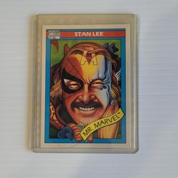 🎯 90' Mr. Marvel Stan Lee ROOKIE Card 