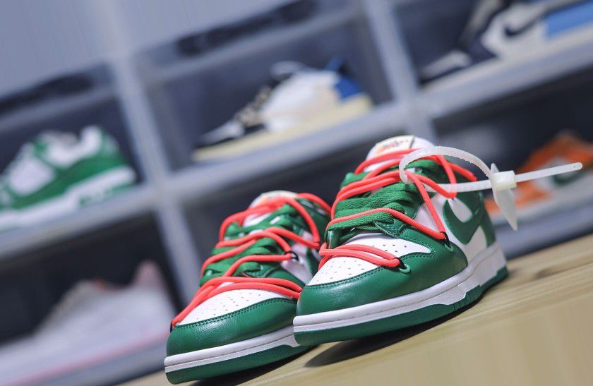 Nike Dunk Low Off White Pine Green 48