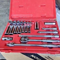 Snap On Socket Set 3/8