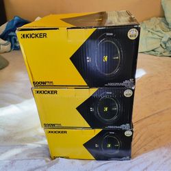 10" Kickers Comp C. Brand New 