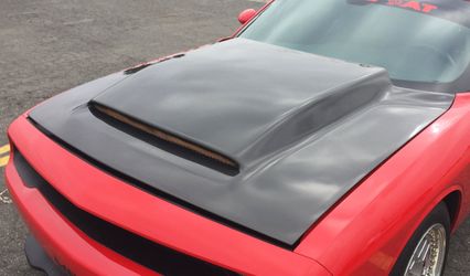 Type-DP carbon fiber Demon Style cowl hood for 2018-2023 Challenger