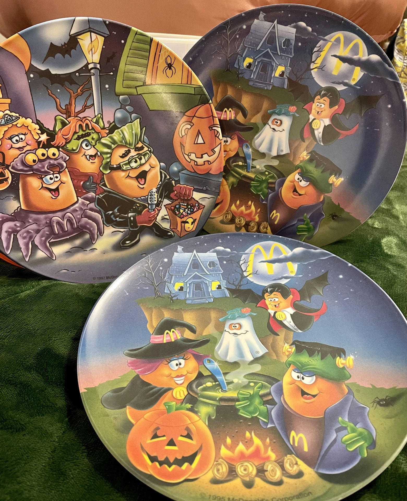 McDonald’s Halloween Plates